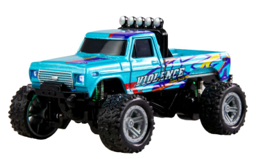 22697 RC-Monstertruck Die Cast 1:64 RTR blau